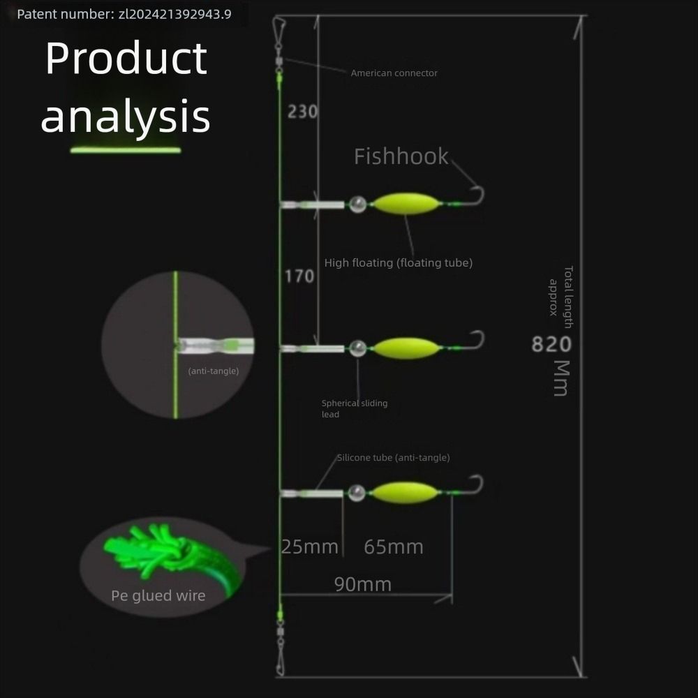 Тройной крючок для ловли карпа, автоматическая подсечка, карповые оснастки, рыболовная приманка, рыболовные снасти