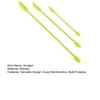 3Pcs Silicone Spatula Set Mini Jar Scraper Small Makeup Lotion Stirrer Mini Spatula for Jars Cosmetics Creams