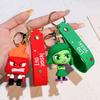 Adorable 2024 Movie Inside Out Keychain With Cute Amy Bobby Dr. Sadness Silicone Keyring For Men And Women