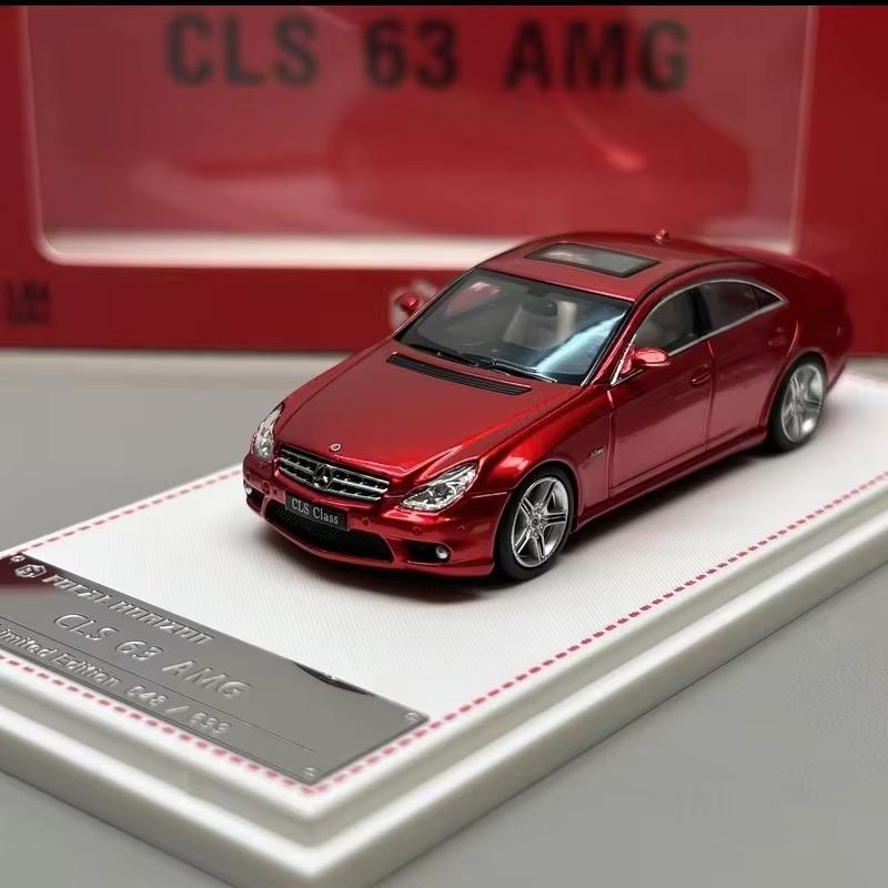 Новое в наличии Fh 1:64 Mercedes-Benz Cls 63 Amg Mk1 C219 Литой Миниатюрный Металлический Ограниченная Серия Украшения Mercedes Индивидуальные Игрушки Игрушка для Ребенка