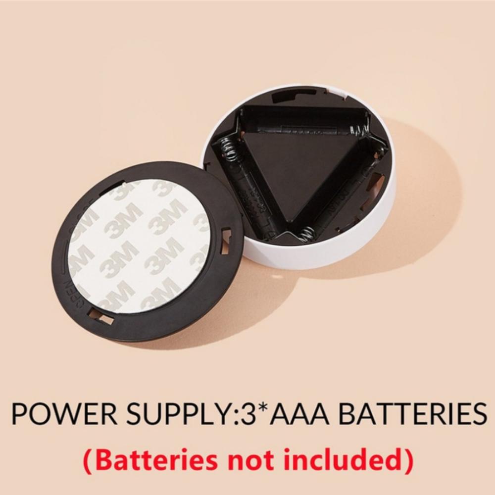 Светодиодные светильники для шкафа на клейкой основе, настенный светильник «Закат» для кухни, спальни, кладовки, шкафа, ночник, украшение, питание от батареек