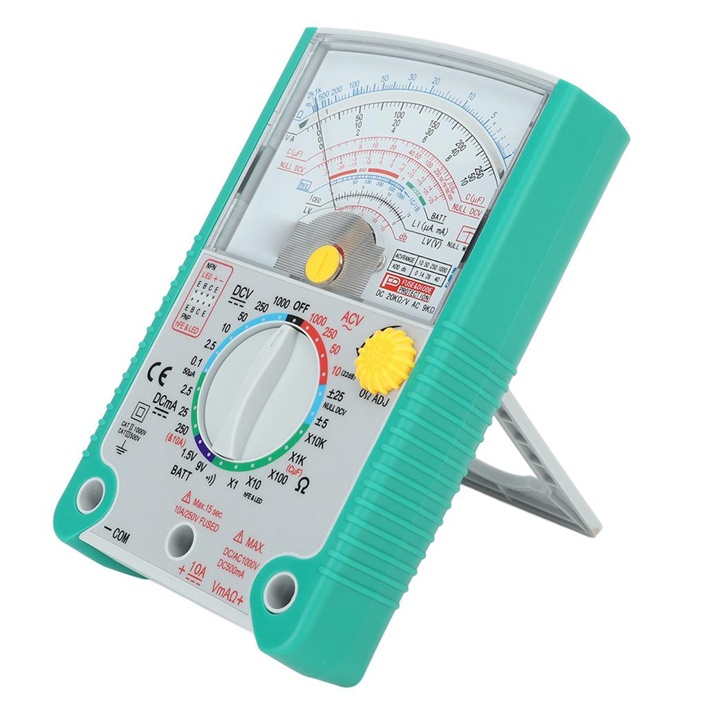 Pointer Multimeter Voltmeter Ammeter Voltage Current Capacitance Tester Meter for School Home