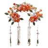 Кисточка Ханфу Палочка для волос Серьга Цветок Расческа для волос Китайский стиль Набор шпилек Инструмент для дизайна прически