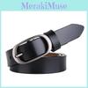 Elliptical Alloy Buckle Leather Women Belt For Fashion Casual Office Gift Use