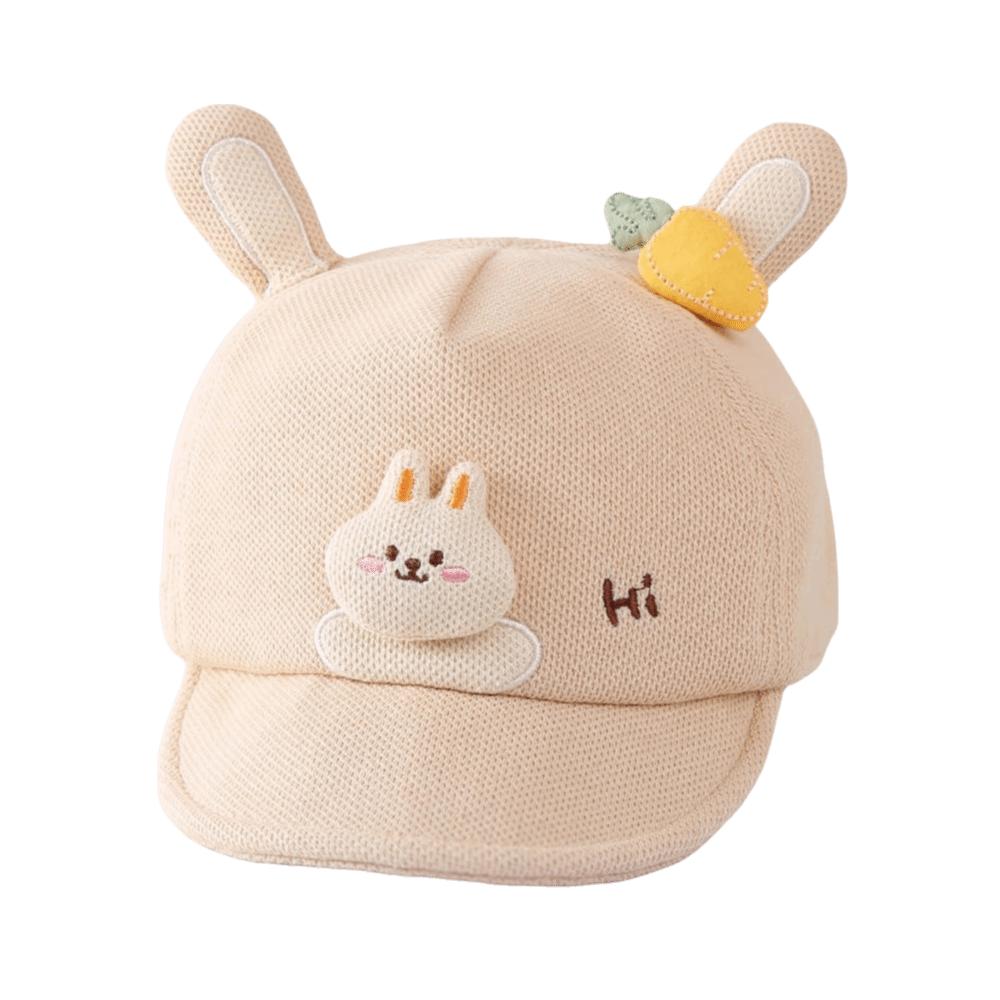 Cartoon Rabbit Ears Cartoon Peaked Hat Soft Brim Sun Hat Cute Sunshade Visors Boys Girls Kids