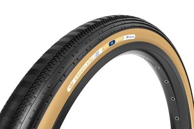 Panaracer Gravel King SS (2-е поколение) 700x30C Бескамерный Готовый Черный/Коричневый F730-GKSS-D2