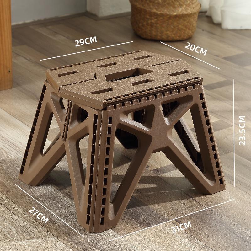 1pcs Outdoor Small Stool Portable Folding Stool High Load Bearing Durable Small Chair Fishing Stool Beach Stool Camping Stool