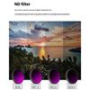 Camera Filters Kit With Rotating Gear Adjustment Anti Reflective Coating For GO3S Long Exposure Videos