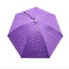 77cm Head-mounted Sunshade Umbrella Fishing Hat Umbrella Sunscreen Rain Outdoor Fishing Umbrella