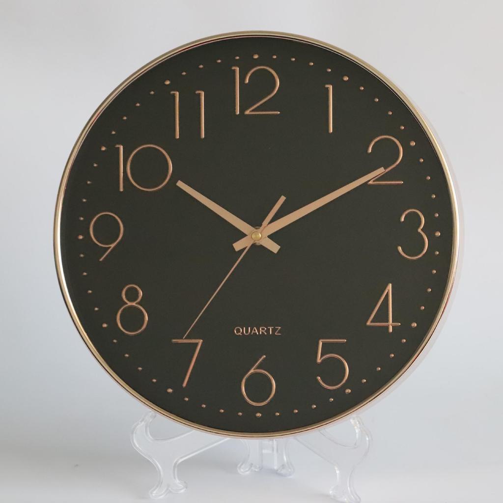 20CM Silent 3D Nordic Style Wall Clock for Living Room