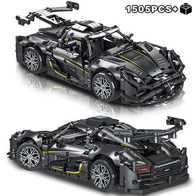 Технические характеристики автомобиля Koenigsegg Speed Racing Car Building Blocks Model Sports Vehicle Assemble Bricks Toys for Kids Gifts