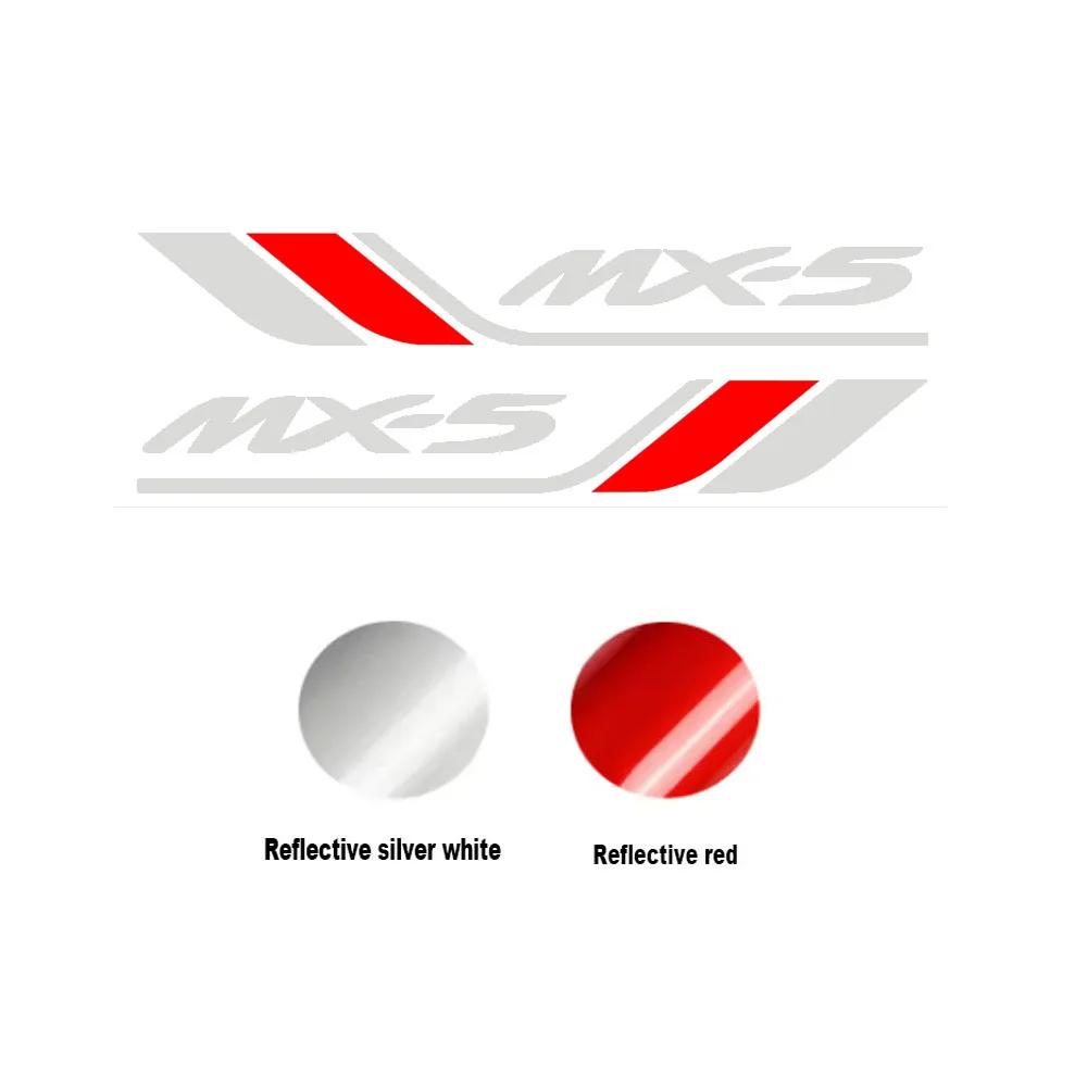 2pcs Car Rearview Mirror Vinyl Sticker Decal for Mazda MX-5, Mazda3, CX-5 – Auto Exterior Decoration