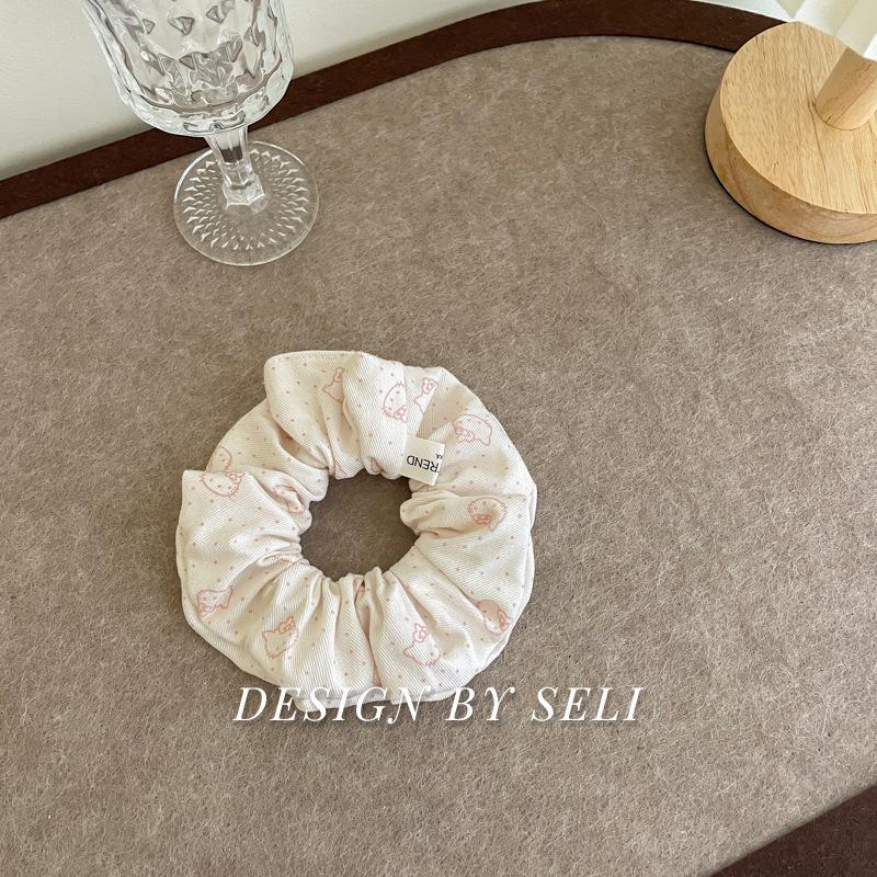 French-Korean Double-Layer Ballet Lace Extra Large Hair Scrunchie