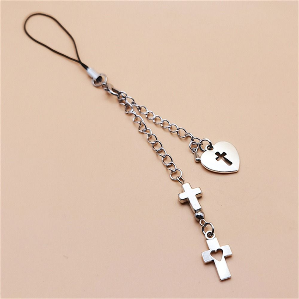 Ремешок для ключей, цепочка из бисера, подвески для телефона в виде звезды, ремешок для мобильного телефона, подвеска для телефона, розовая цепочка для крутой девушки