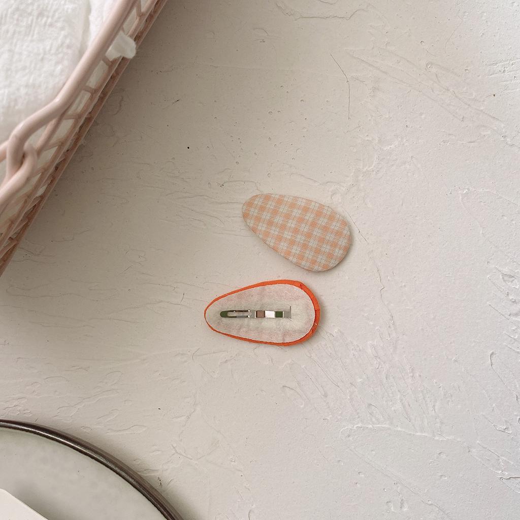 2 шт., мини-заколка для волос для маленьких девочек, милая корейская мода, простота, однотонный Haipin для детей, милая заколка с боковой челкой для девочек, детские вещи