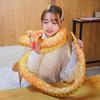 300cm Simulation Stuffed Python Children S Toy Plush Animal Snake Toy Home Decoration Gift for Kids