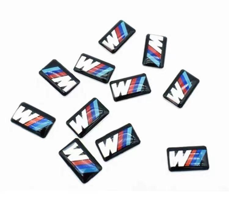 3D ABS Car Body Rear Trunk Badge Emblem For BMW M Logo Sticker Decoration Accessories M1 M2 M3 M4 M5 M6 X7M X2M X4M X3M X5M X6M