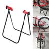 Foldable Bike Floor Stand Bike Stand Repair Rack Triangle Bike Parking Stand Holder for Mountain & Road Bicycles