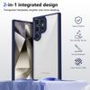 Чехол для Samsung Galaxy S22 Ultra 5G Матовый Skin Touch Прозрачный PC + TPU Ударопрочная задняя крышка телефона