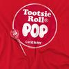 Tootsie Roll Unisex Adult Pop Logo T-Shirt