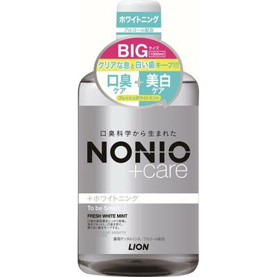 НОНИО (Нонио) Plus Whitening Dental Rinse Ополаскиватель для полости рта 1000 мл (Квази-лекарство) Профилактика неприятного запаха изо рта. Полощите в течение 20 секунд, сплюньте, а затем почистите зубы.