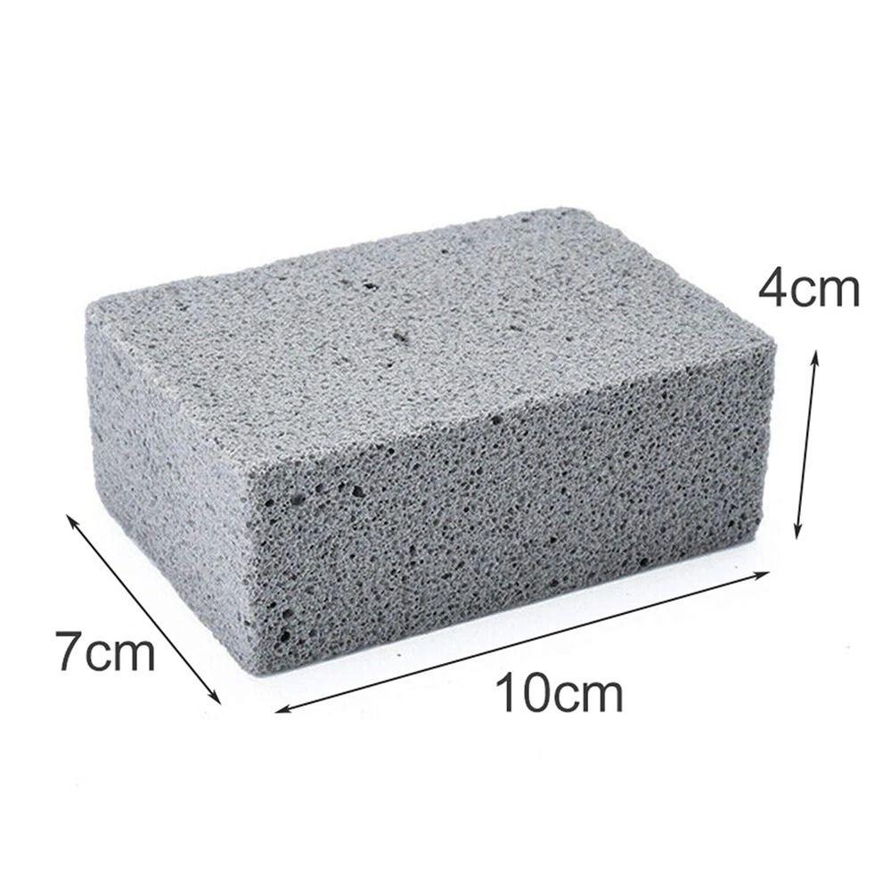 Pumice Brick BBQ Grill Cleaning Brick Temperature Resistance Camping Grease Cleaner  Travel