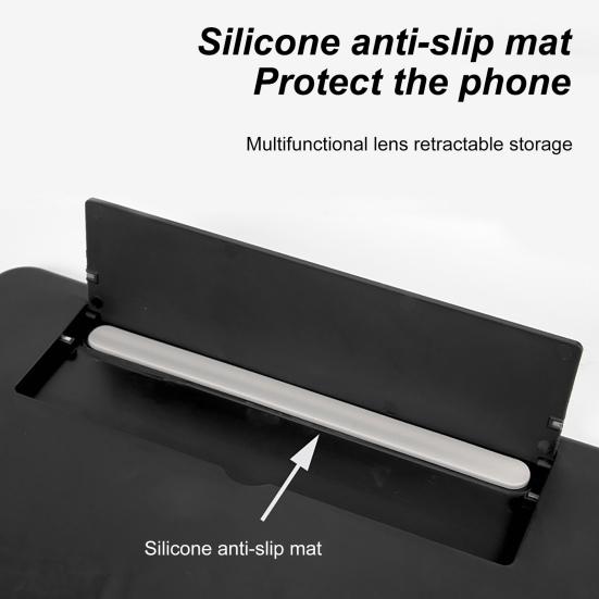 3D Увеличитель экрана телефона Складной Увеличитель экрана мобильного телефона для фильмов игр Универсальная подставка для всех телефонов