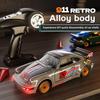1/43 Desktop RC Drift Car with Gyro 2.4G 18KM/H High-Speed Remote Control Racing Vehicle 4WD RTR Electric Toys for Children