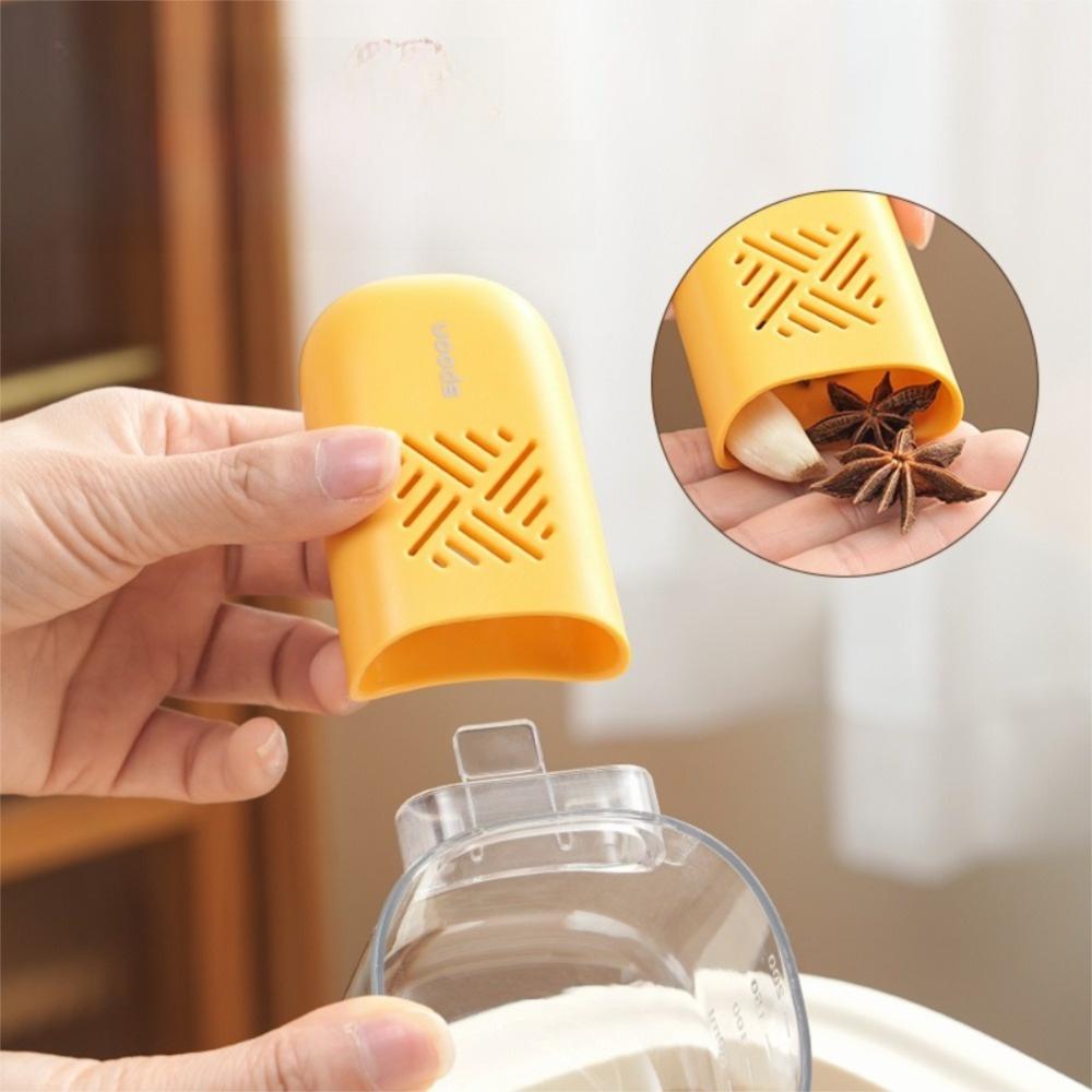 PET Household Food Spoon with Scale Grains Digging Noodle Scoop Cartoon Kitchen Rice Scoop