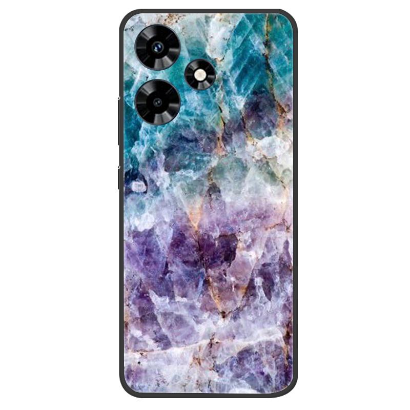 For Infinix Hot 30 Case Soft Black Silicone Bumper Butterfly Phone Cover for Infinix Hot 30 X6831 Cases Hot30 Fundas Coque