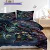 Predator Blue Armor Edition Bedding 1 Duvet Cover 2 Pillowcase Without Core Soft And Comfortable Bedding Set Christmas Birthday Gift