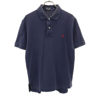 Поло от Ralph Lauren сделано в Японии Поло с коротким рукавом M Темно-синий Мужское Б/У