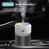 250mL Car Mist Humidifier with Colorful Night Light Desktop USB Mist Humidifier Cool Air Humidifier