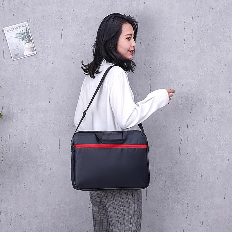 Портфели Сумка Портативная компьютерная сумка Деловая дорожная дорожная простая сумка для ноутбука через плечо