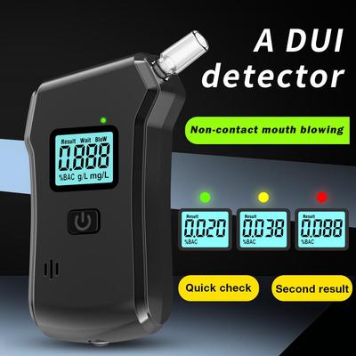 Высокоточный портативный алкотестер с ЖК-дисплеем, цифровой детектор алкоголя в выдыхаемом воздухе, алкотестер, тест на вождение в нетрезвом виде для домашней вечеринки
