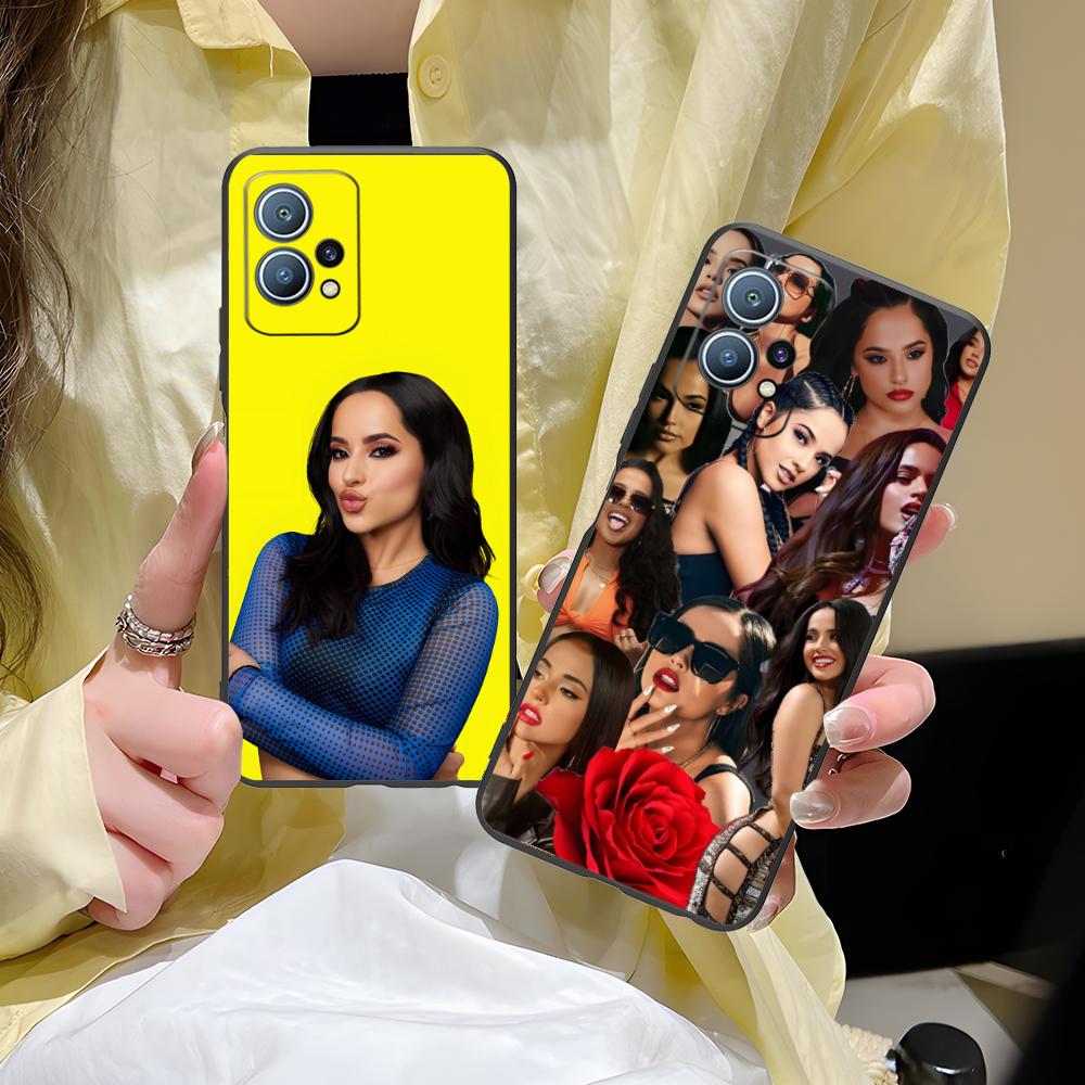 Fashion Becky G Mobile Phone Case for Huawei P60 P50 P40 P30 P20 P10 P9 P8 Pro Lite Plus Colour Printing Protective Luxury Cover
