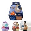 Adorable Nylon Kindergarten Backpack For Boys And Girls In Cute Colors For School