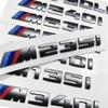 JYPK6 3D ABS Letter M Logo Car Sticker Rear Trunk Emblem Decal Fit for BMW M125i M135i M140i M235i M240i M320i M330i M340i Auto Exteri