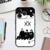 Band The XX Silicone Soft Phone Case For IPhone17 16 15 14 13 12 11 Pro Max Plus X XR SE Cover