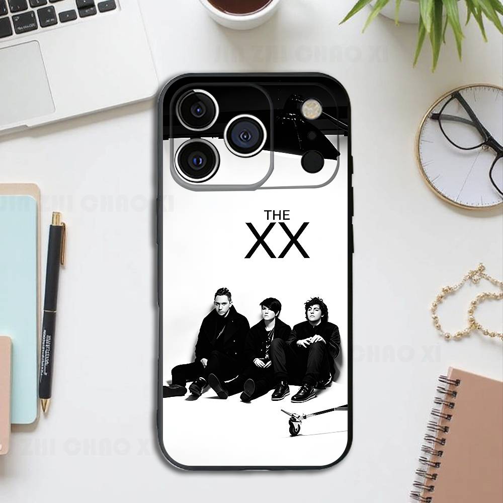 Band The XX Silicone Soft Phone Case For IPhone17 16 15 14 13 12 11 Pro Max Plus X XR SE Cover