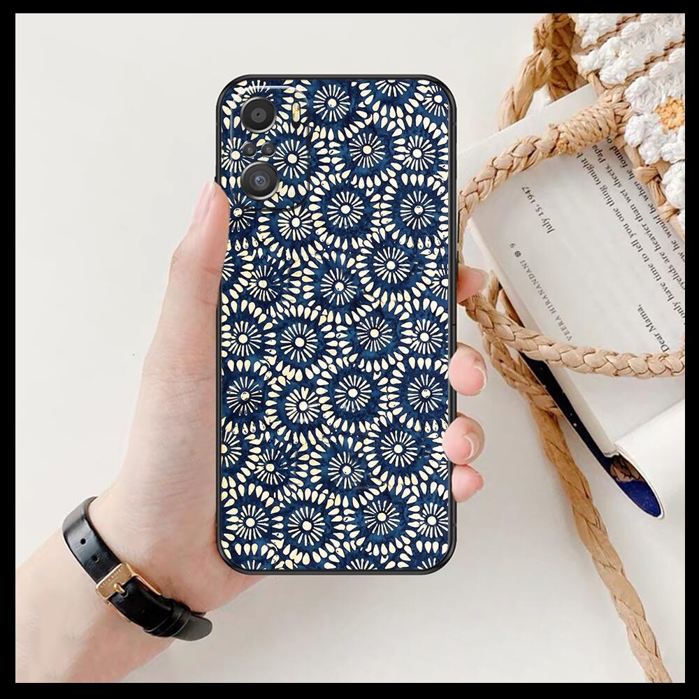 Art Flowers Banana Leaf Phone Case For Xiaomi Redmi 11 Lite Pro Ultra 10 9 8 MIX 4 FOLD 10T Black Cover Silicone Back Prett