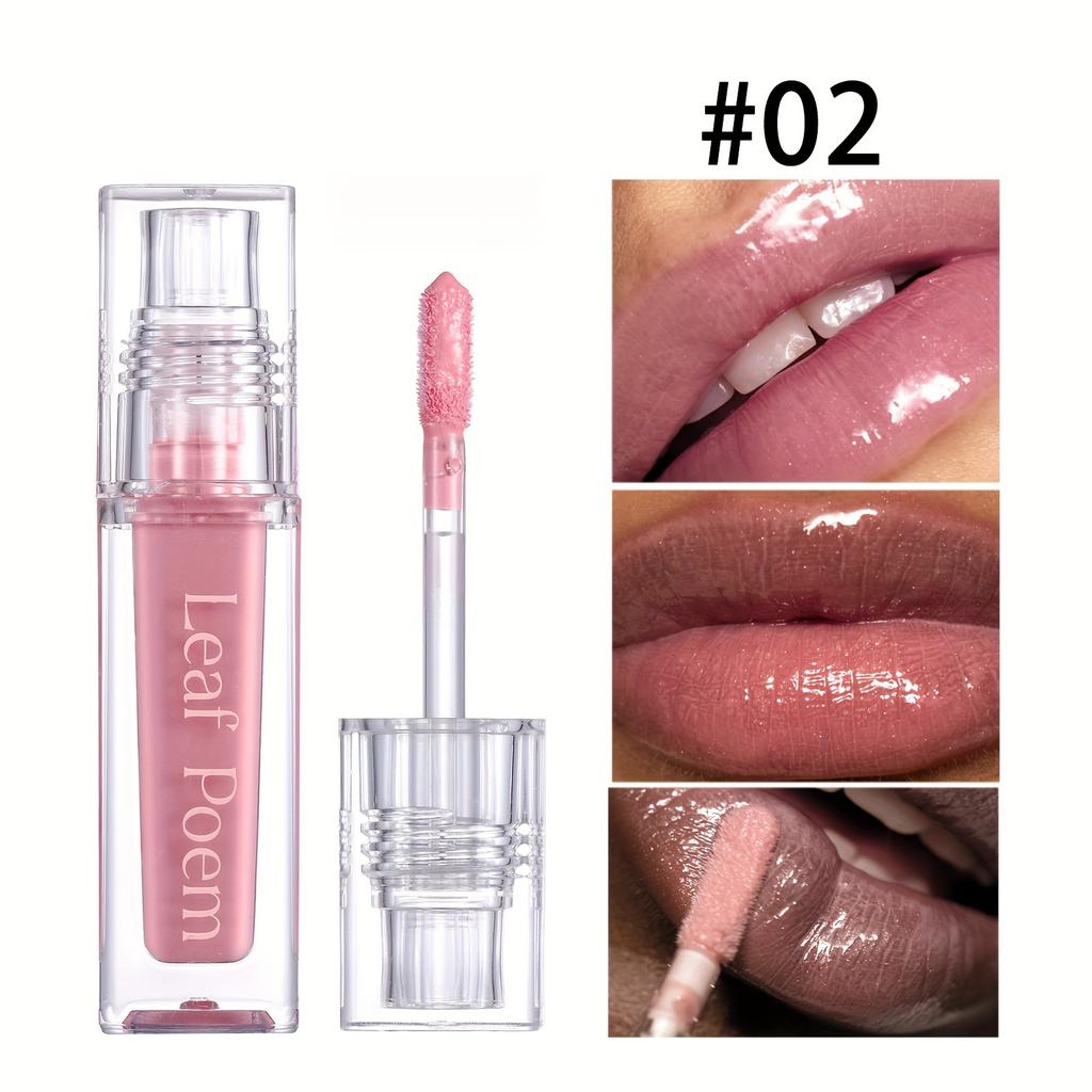 Увлажняющее масло для губ Crystal Lip Oil, придающее объем и увлажнение, мерцающий блеск для губ, тинт для губ Lip Llaze, макияж для губ