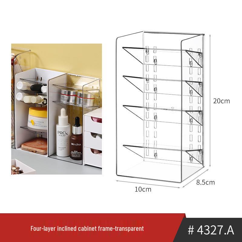Wall-Mounted Bathroom Mirror Cabinet with Shelf for Cosmetics and Toiletries