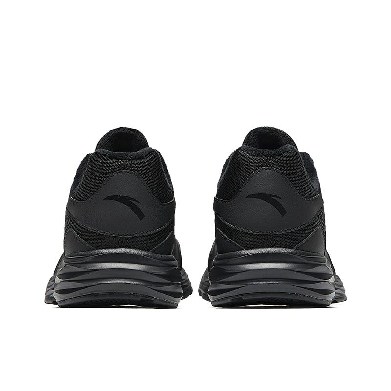 Anta Удобные универсальные дышащие теплые повседневные кроссовки с низким верхом для бега мужские кроссовки черные 912445592-2