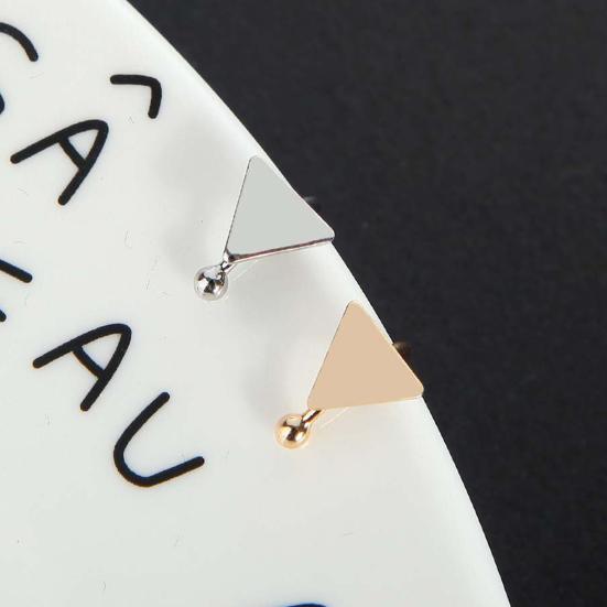 Изысканные серьги без пирсинга в форме сердца, звезды, треугольника, Луны, женские ушные манжеты