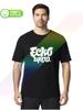 100% хлопок круглая шея тяжелый вес Унисекс футболка EckoUnltd Потрясающая с коротким рукавом S3XL Топы Футболки