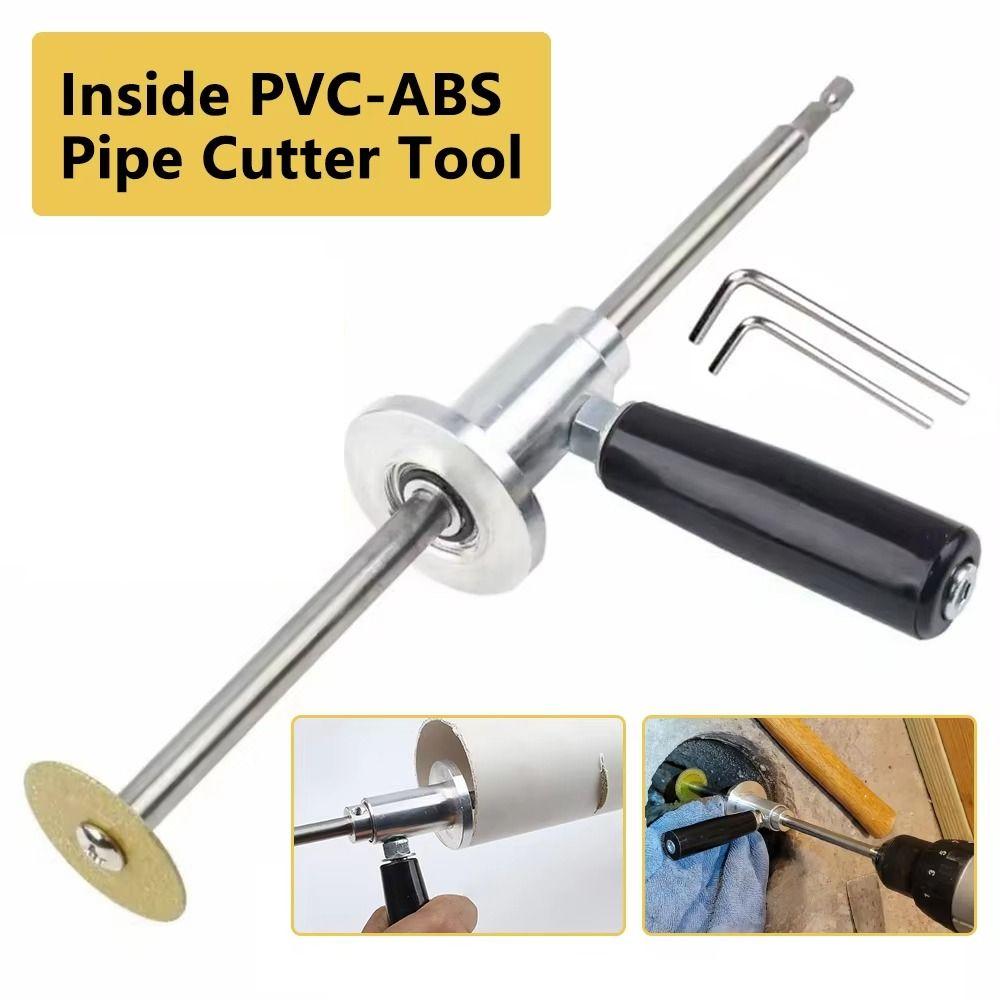 Adjustable Cutting Depth PVC Pipe Cutter Stainless Steel Pipe Cutting Tool Inside Cutting