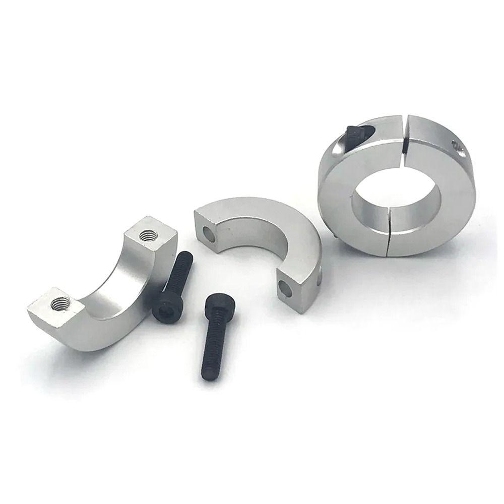 1Pcs Aluminum Alloy Fixed Locking Limit Ring Double Split Clamp-Type Collar New Shaft Collar