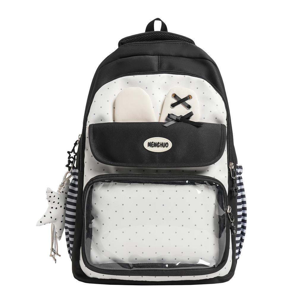 Schoolbag Japanese high-value pain bag schoolbag for primary school students, versatile and cute girl backpack, large-capacity backpack for women
