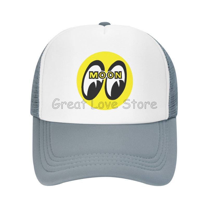 JDM Moon Eyess Мотоциклетные гонки Бейсболки Унисекс Дышащая сетчатая кепка Летняя уличная повседневная шляпа для защиты от солнца Кепка Snapback